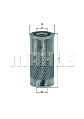Filtro de aceite OX50 Mahle Original